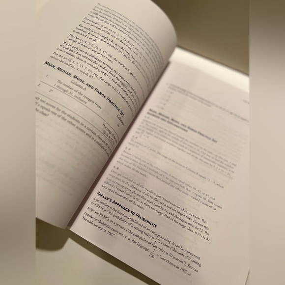 KAPLAN GRE PRACTICE BOOK. - Picture 7 of 8